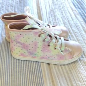 Size 5 Jeweled High Tops Children's Place